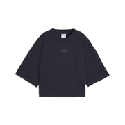 PUMA Premium Essentials Oversized Womens Graphic Tee