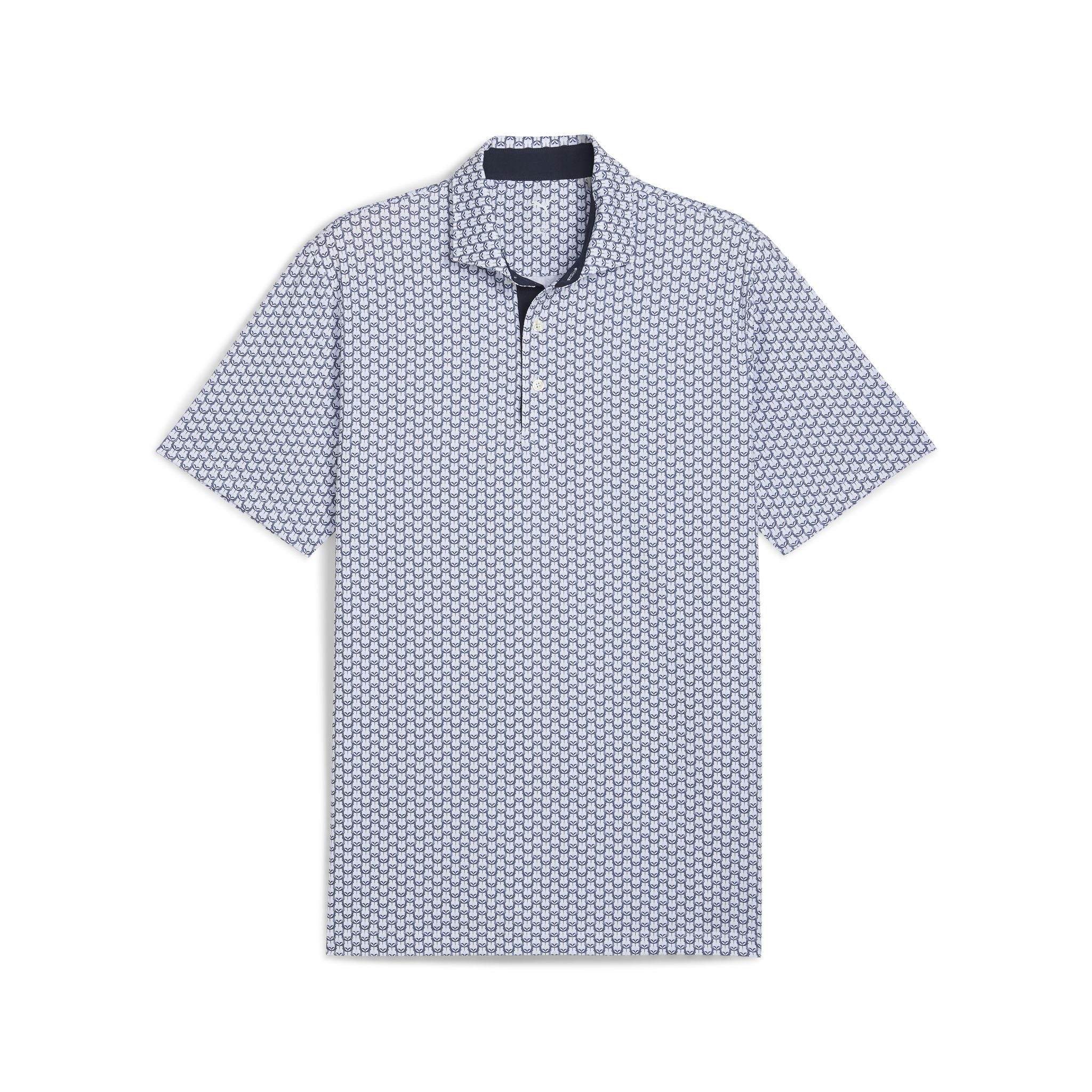 PUMA MATTR Mens Lotus Golf Polo