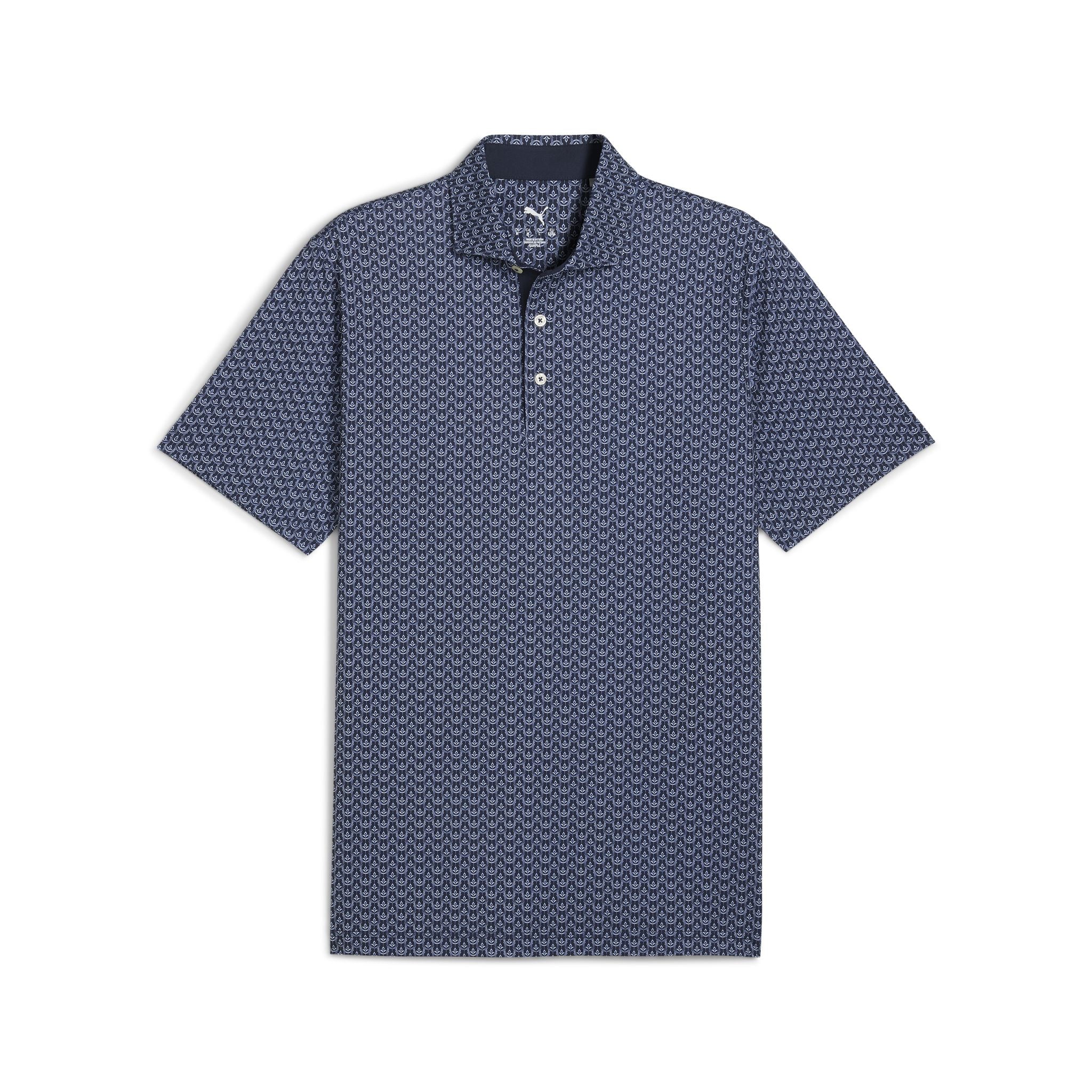 PUMA MATTR Mens Lotus Golf Polo