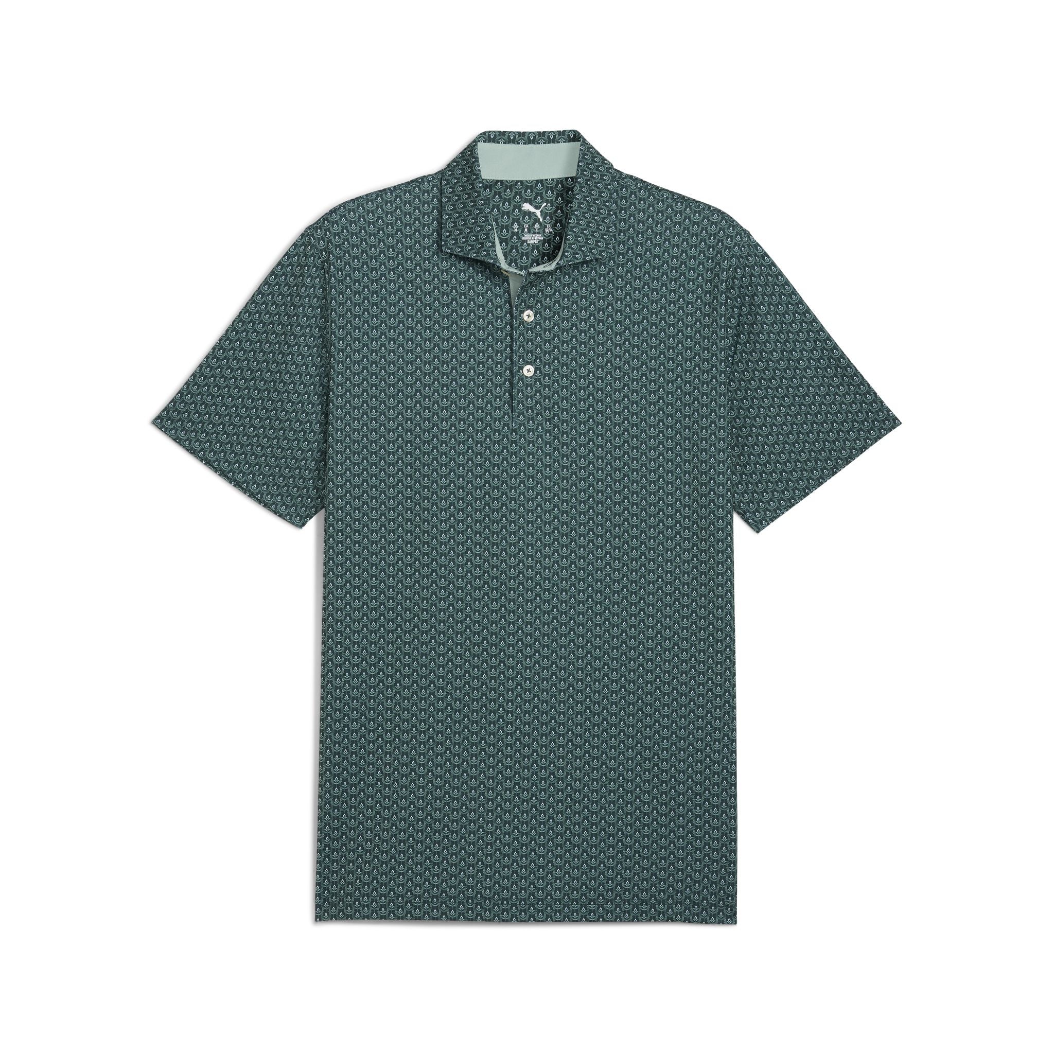 PUMA MATTR Mens Lotus Golf Polo