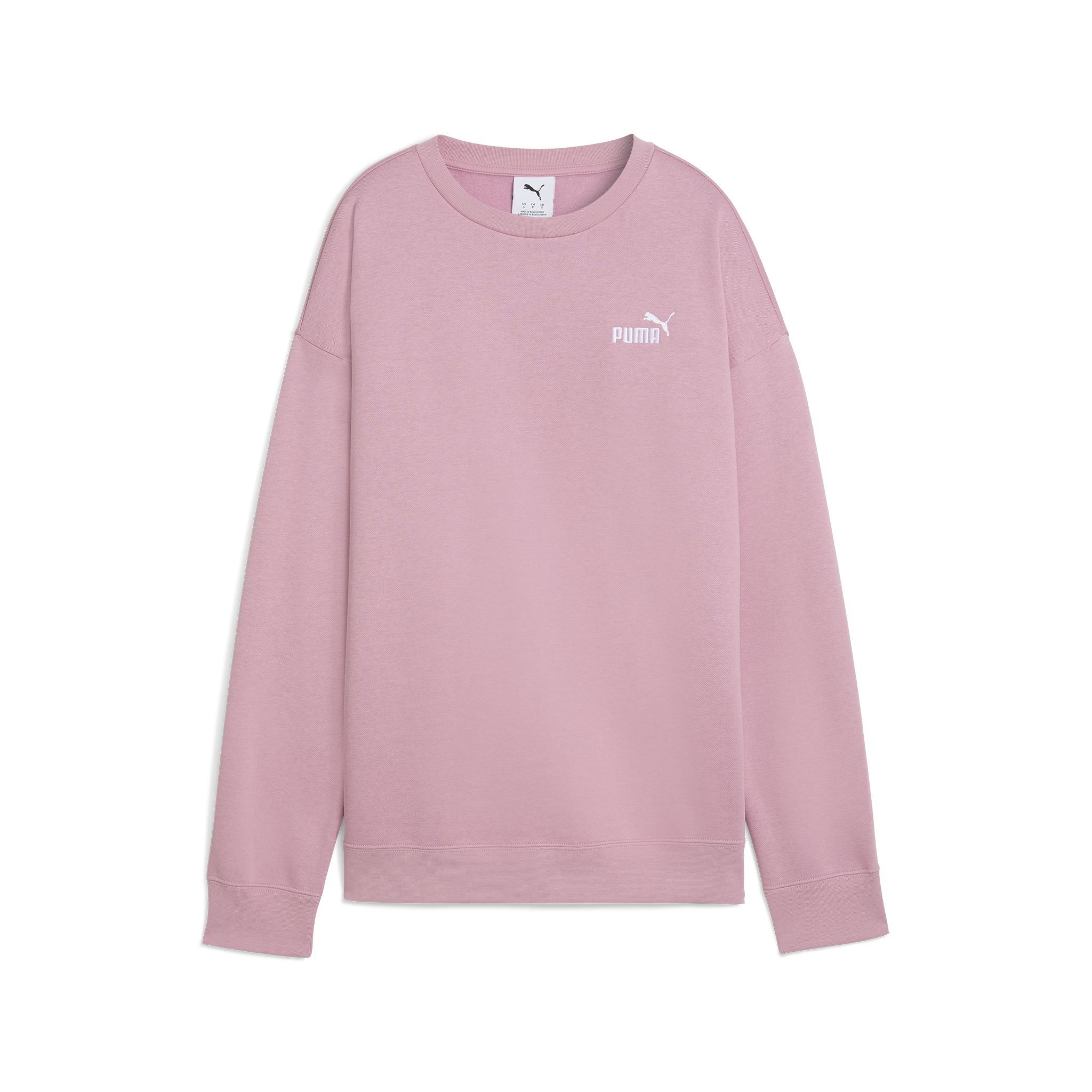 PUMA Essentials Small Logo Womens Relaxed Crew
