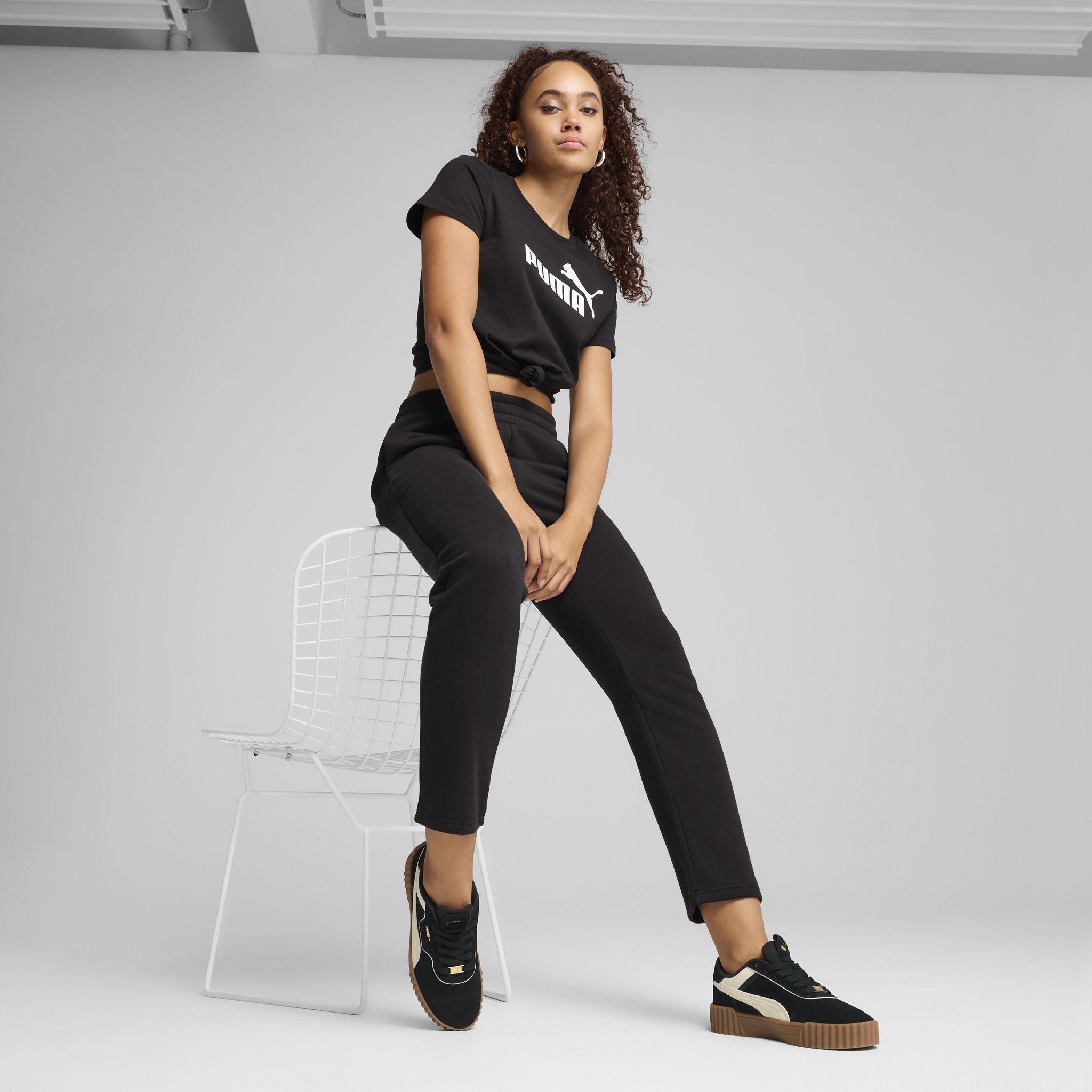 PUMA ESS No.1 Logo Womens Sweatpants