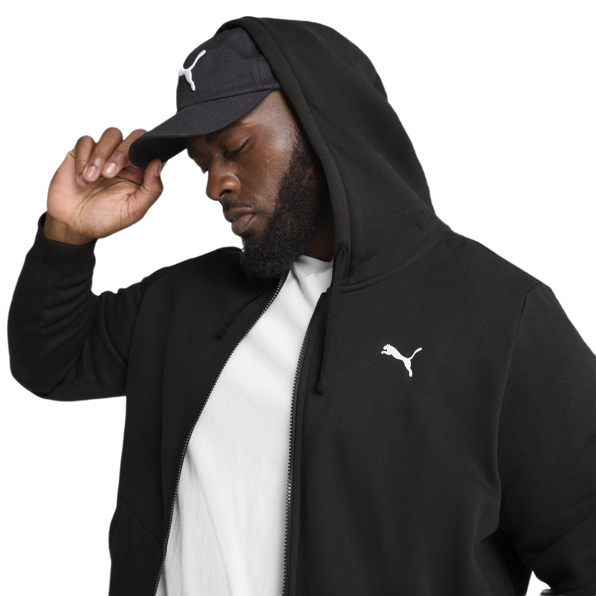PUMA Essentials Mens Full-Zip Hoodie