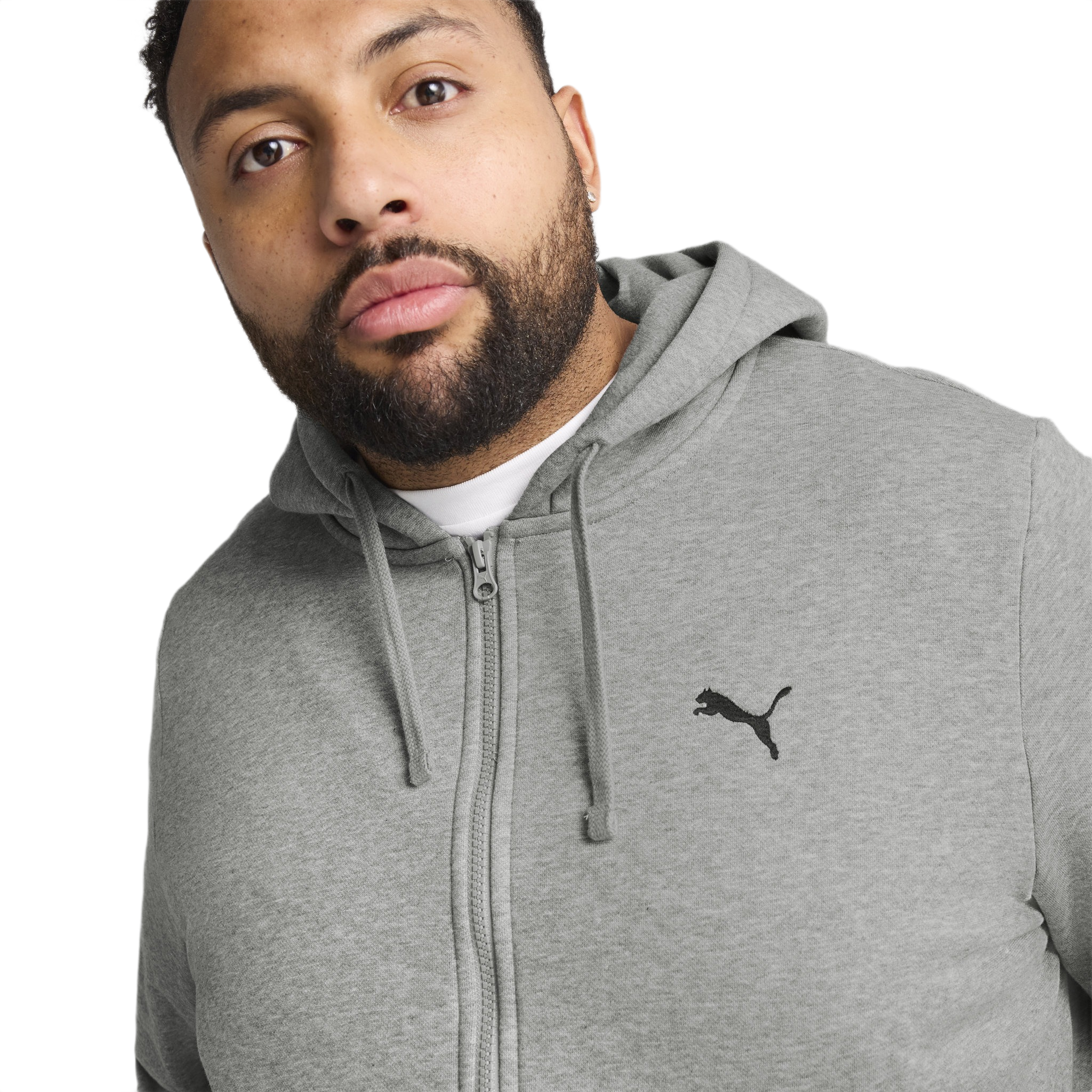 PUMA Essentials Mens Full-Zip Hoodie