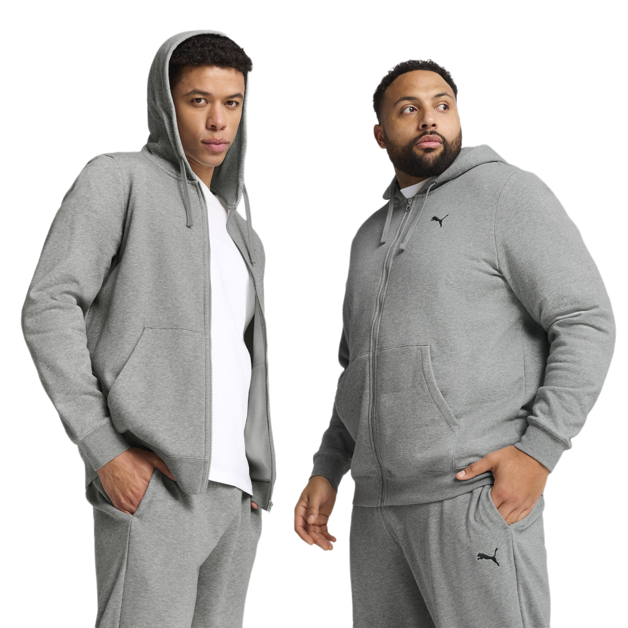 PUMA Essentials Mens Full-Zip Hoodie