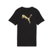 PUMA Essentials Girls Metallic Tee