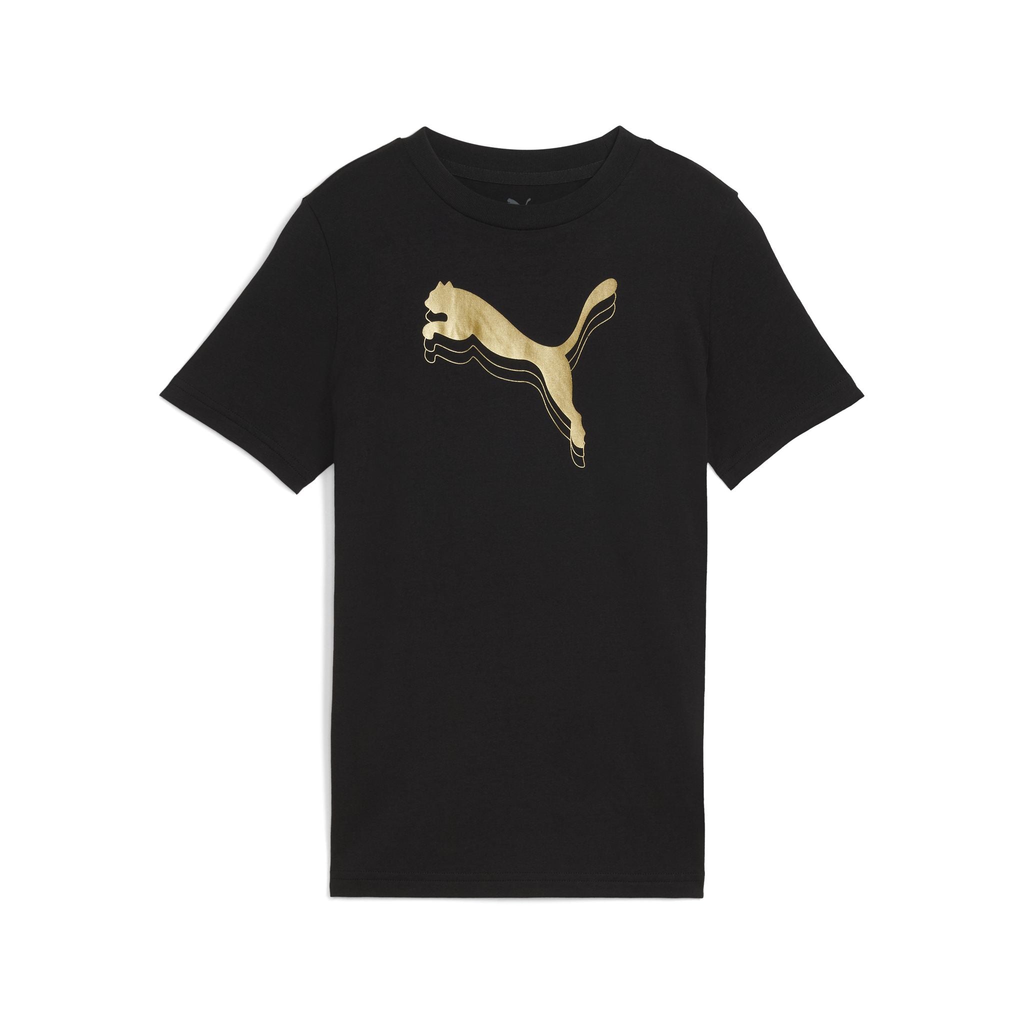 PUMA Essentials Girls Metallic Tee