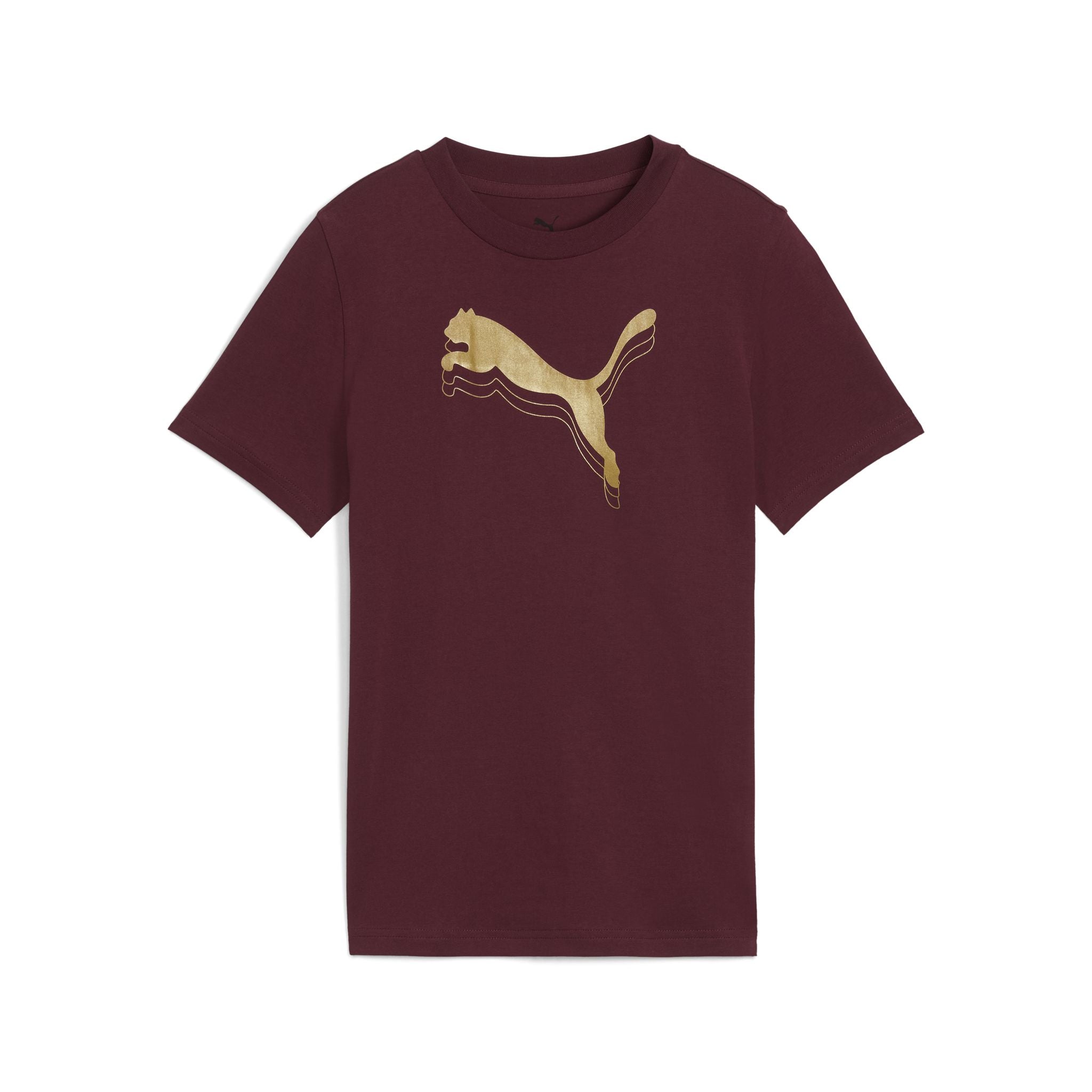PUMA Essentials Girls Metallic Tee