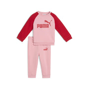PUMA Minicats Essentials Raglan Infants Crew Set