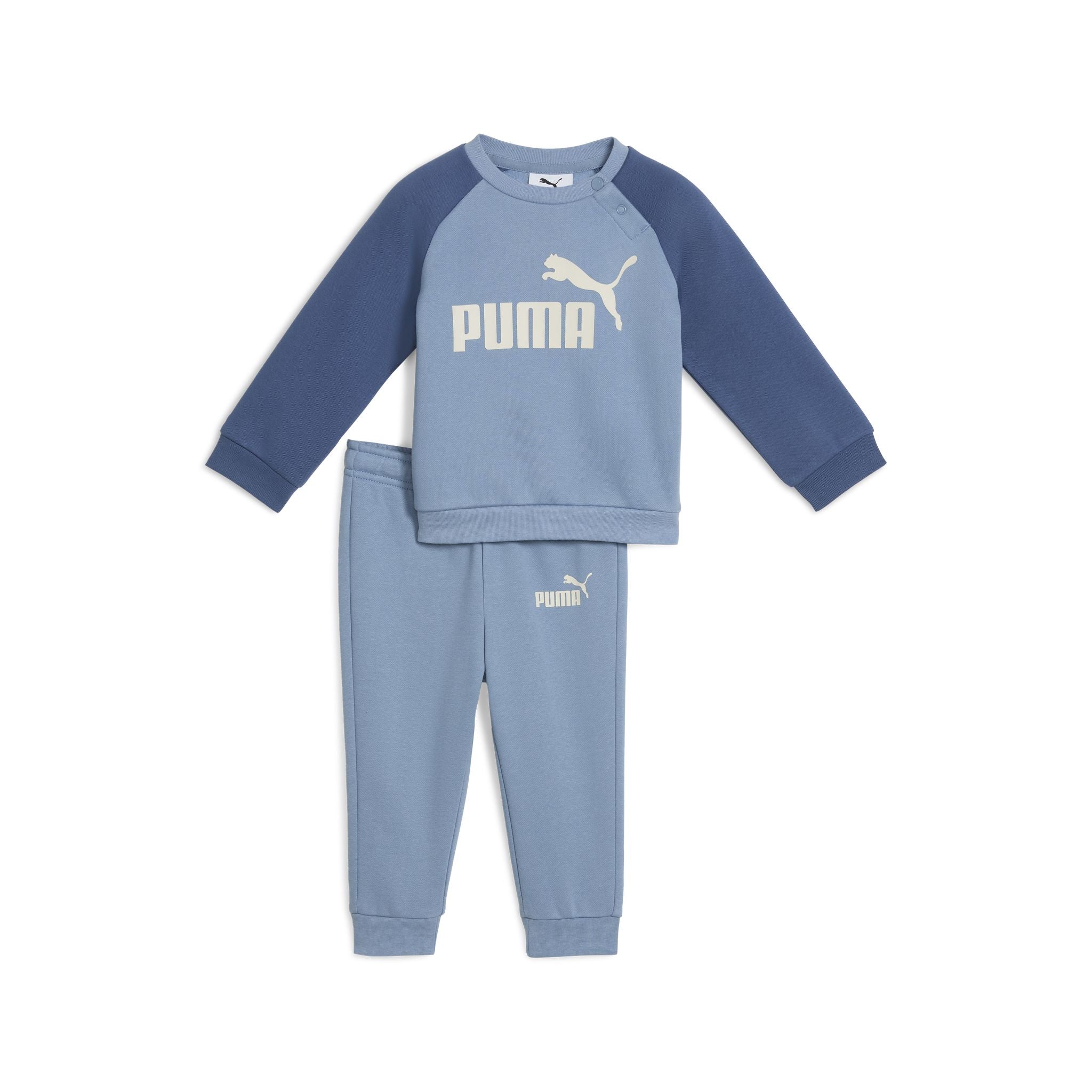 PUMA Minicats Essentials Raglan Infants Crew Set