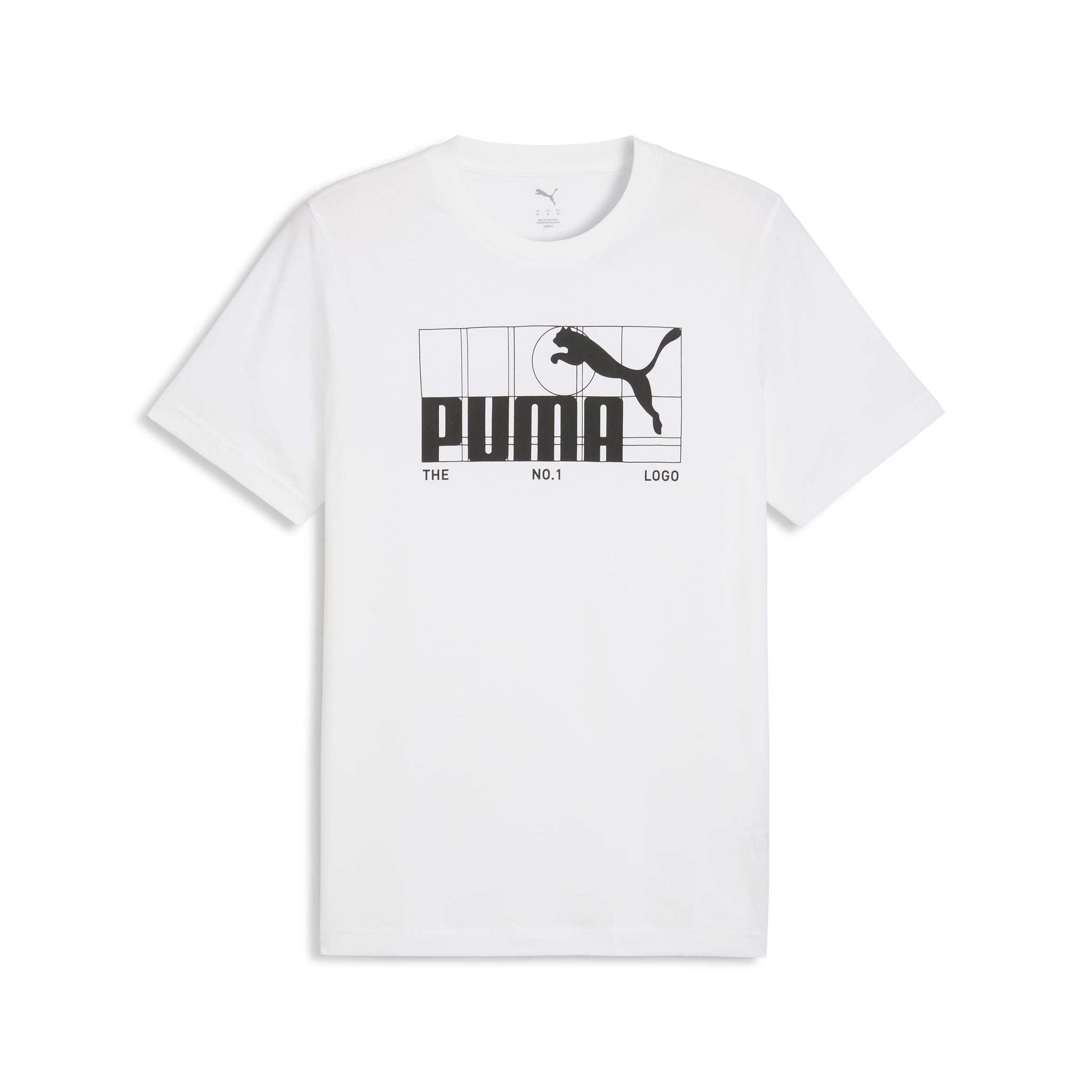 PUMA Graphic No.1 Logo Mens Tee