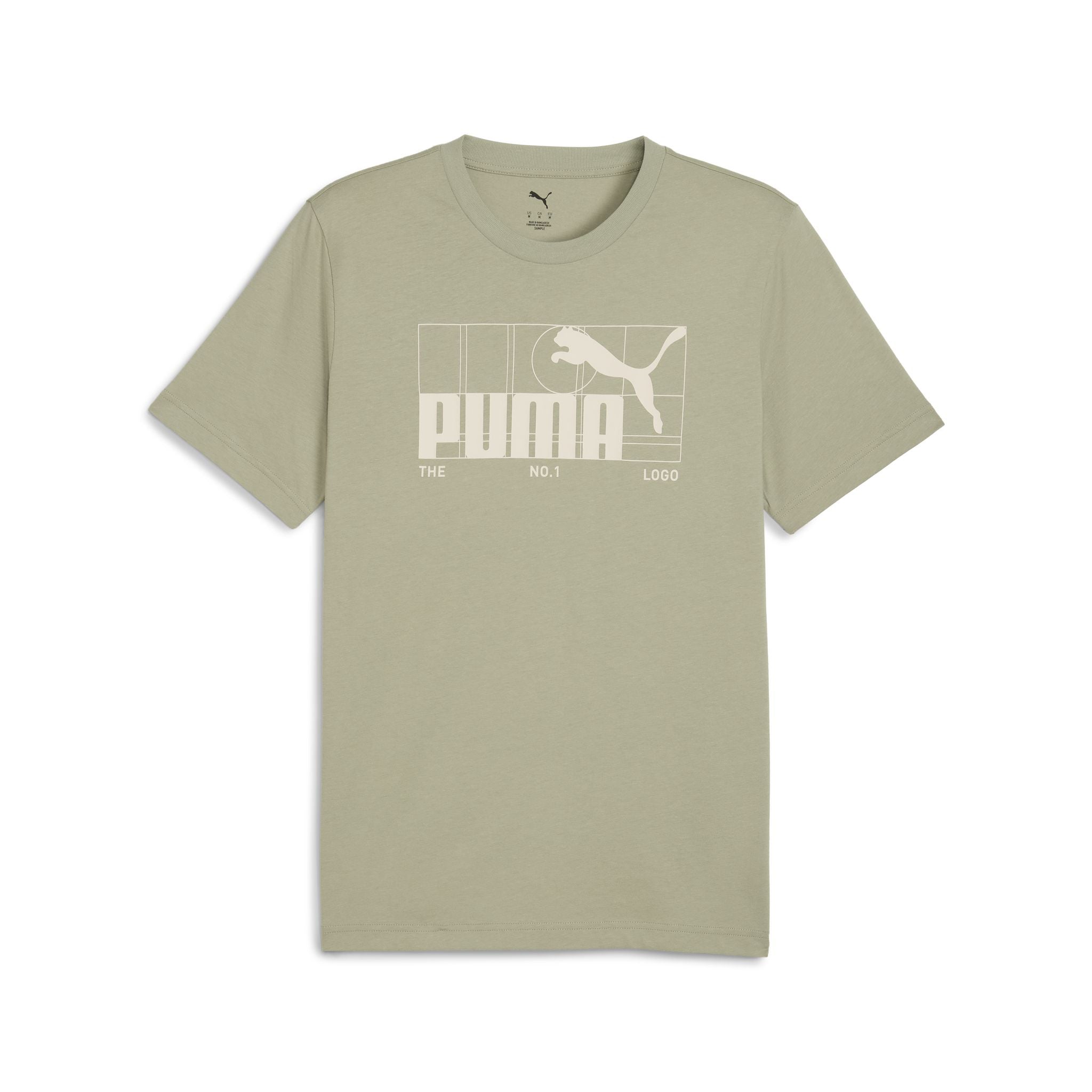 PUMA Graphic No.1 Logo Mens Tee