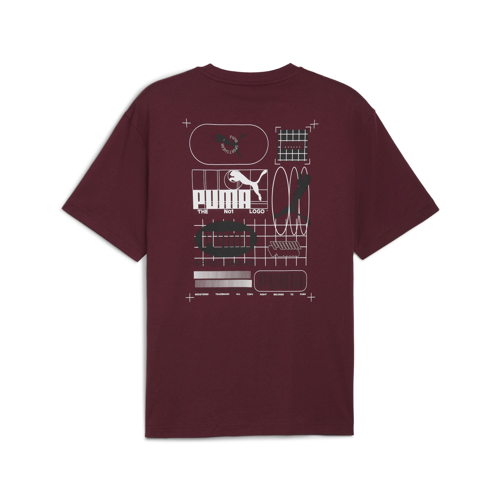PUMA Graphic Grid Mens Tee