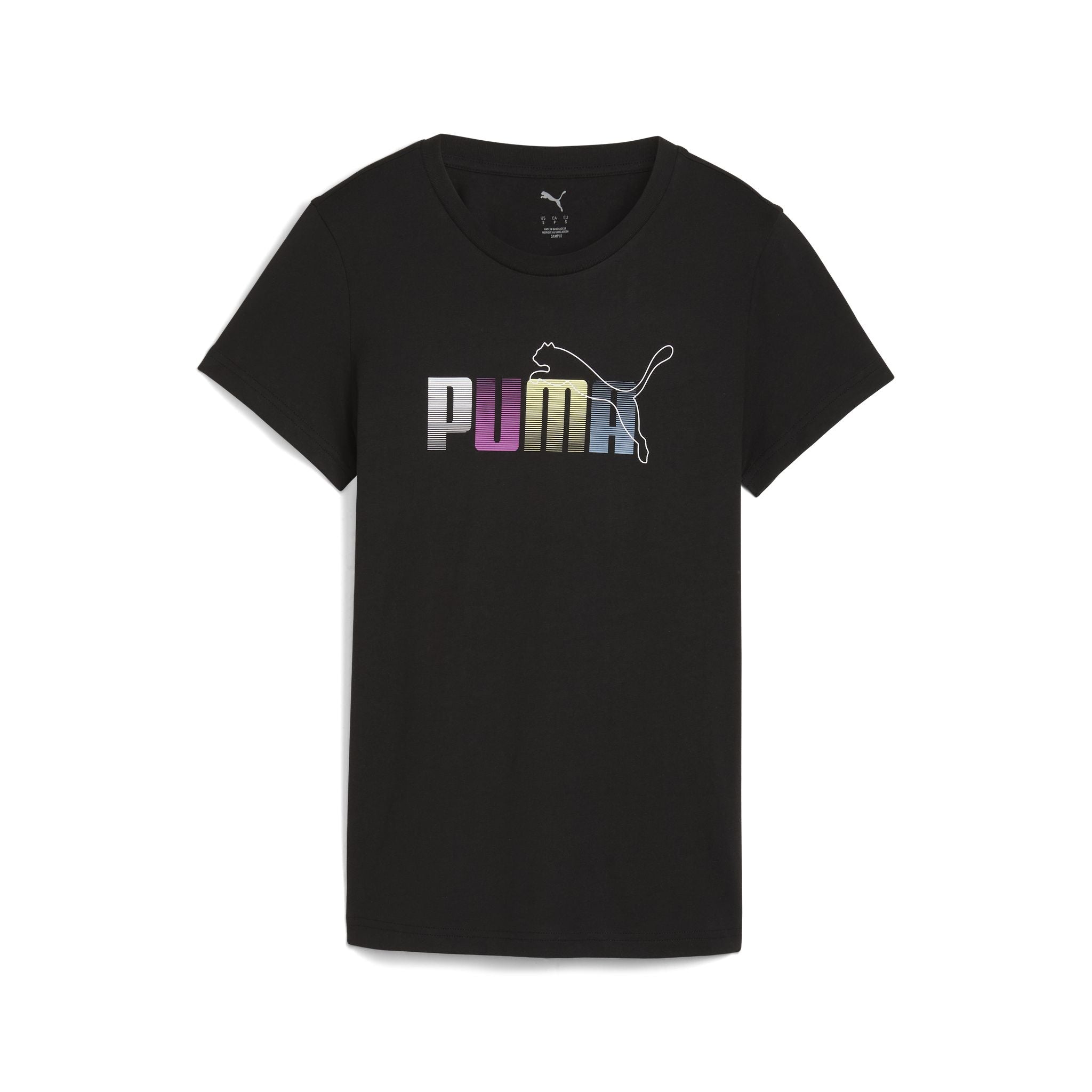 PUMA Graphic Stacked Womens Tee