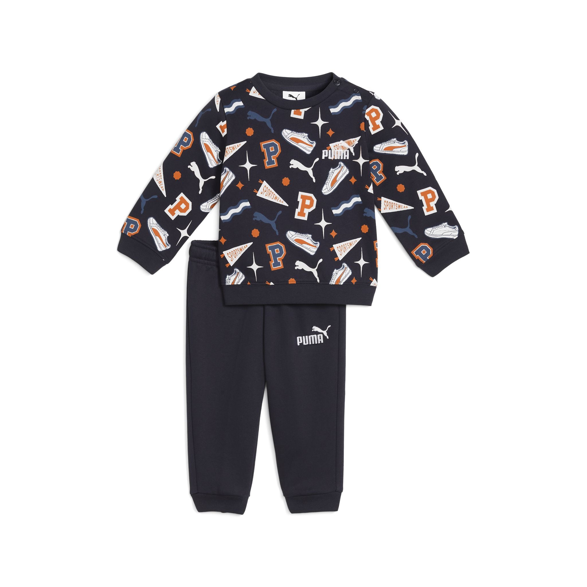 PUMA Minicats Essentials Infants Crew Set