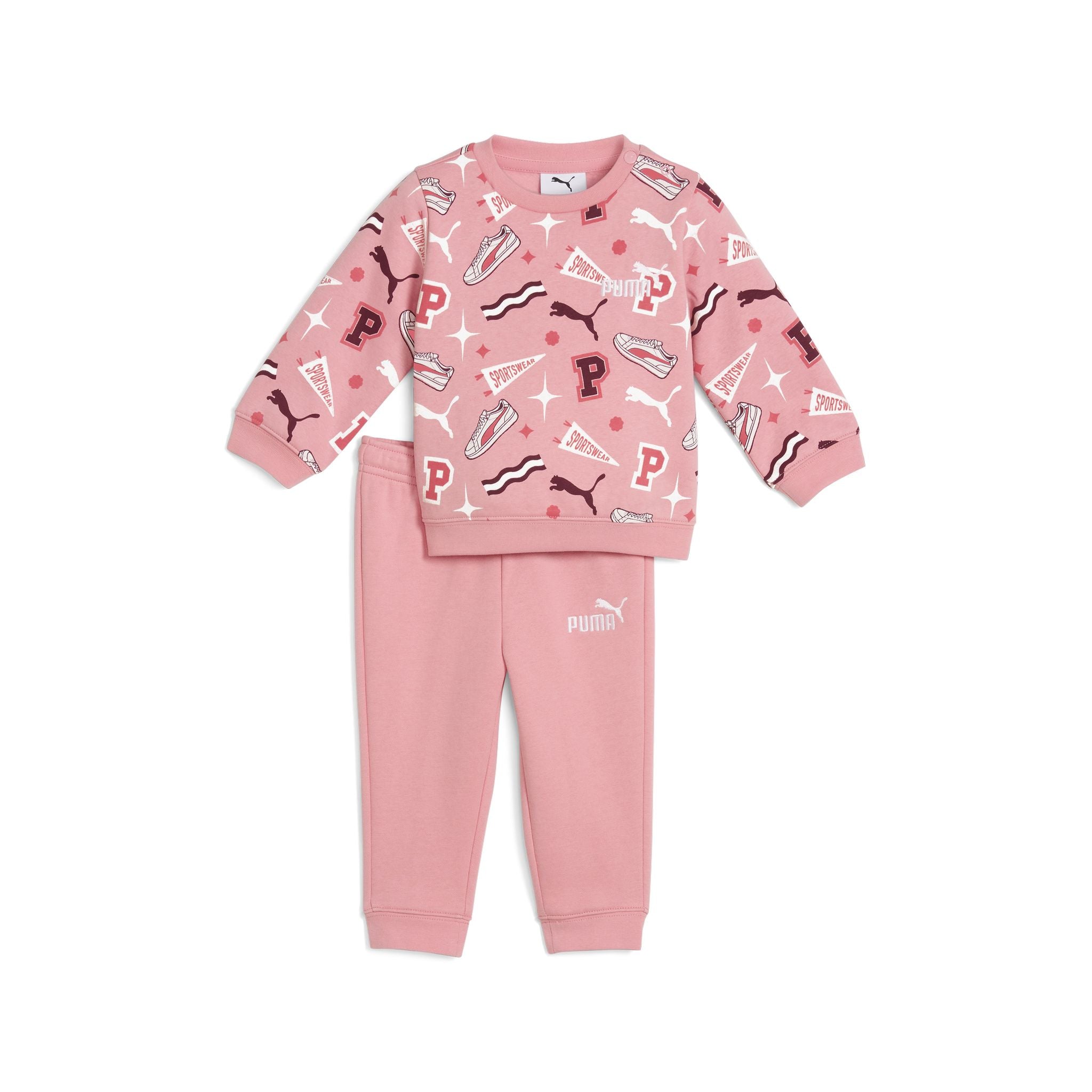 PUMA Minicats Essentials Infants Crew Set