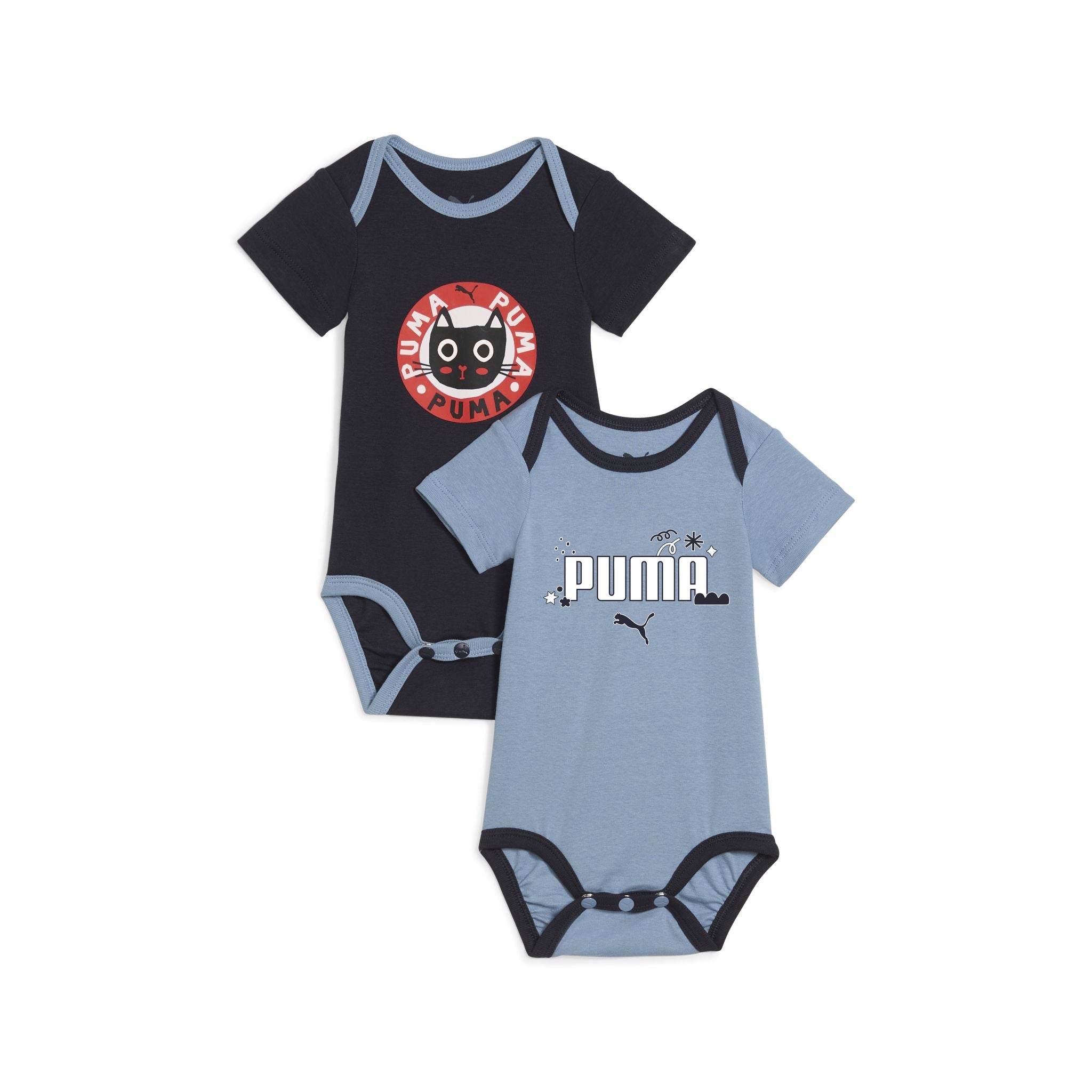 PUMA Minicats Graphic Infants Bodysuit 2 Pack