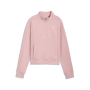 PUMA Class Relaxed Womens Half-Zipped Crew