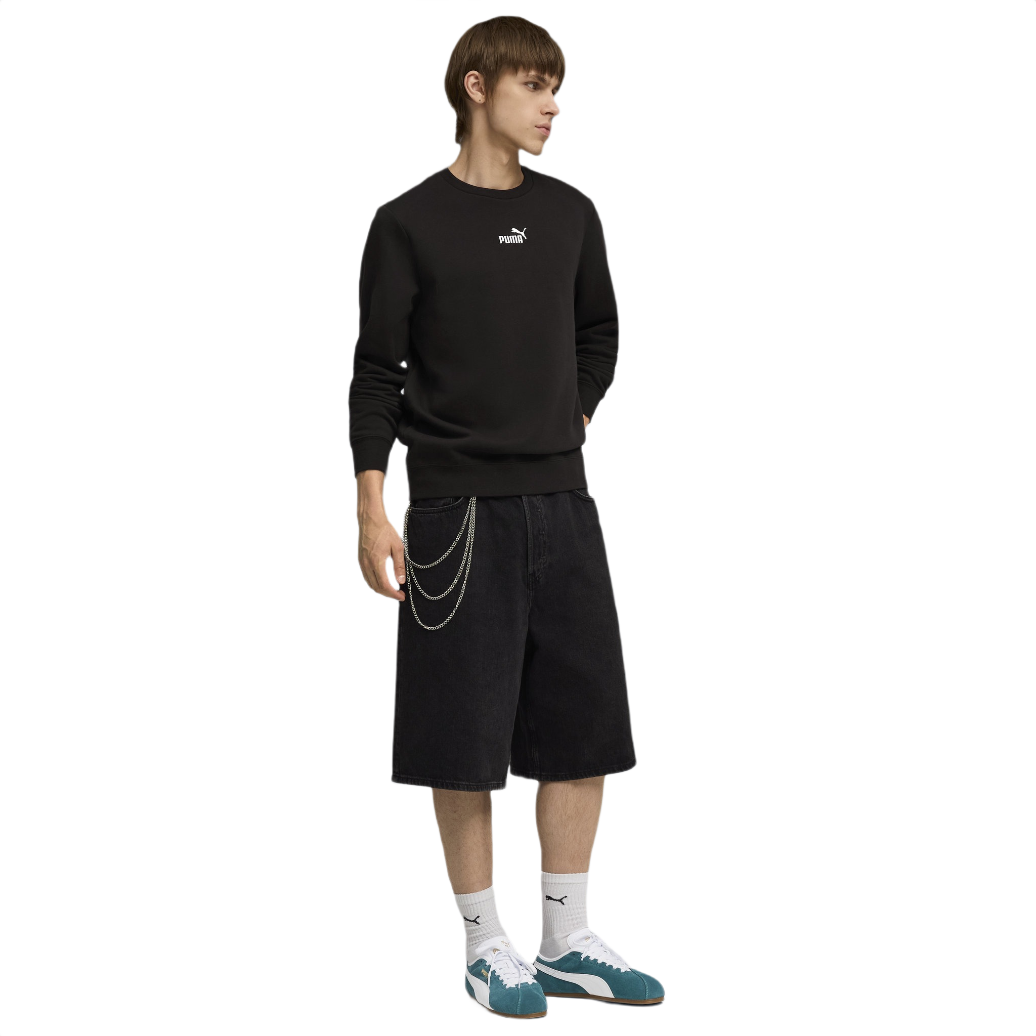 PUMA Essentials No.1 Logo Mens Crew