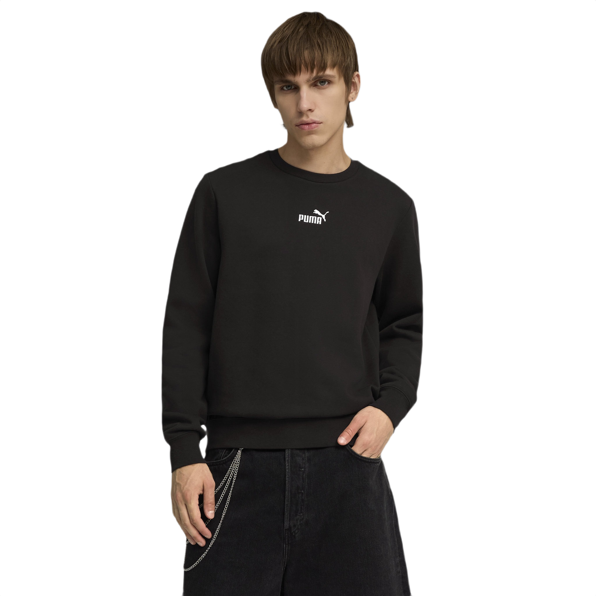 PUMA Essentials No.1 Logo Mens Crew