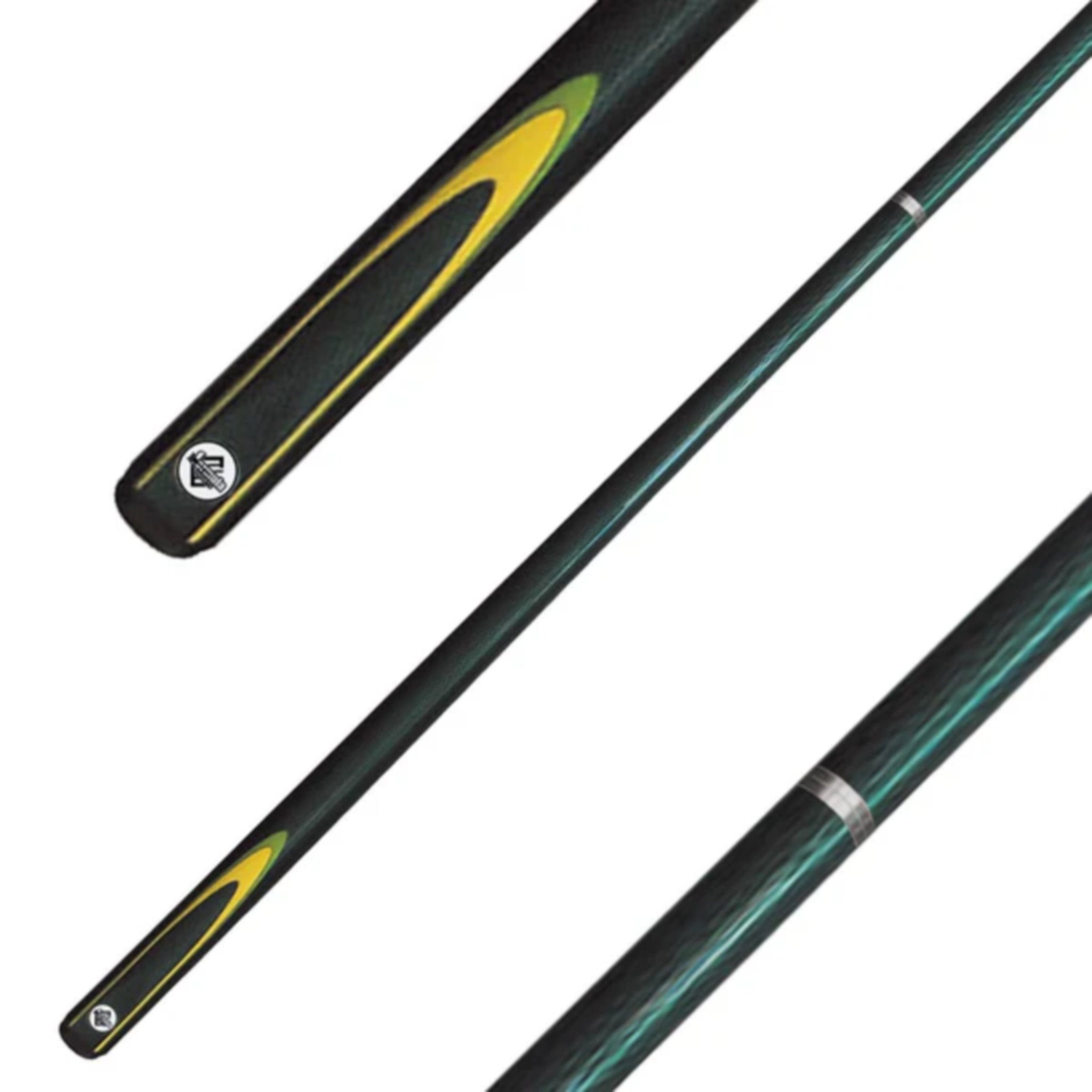 Formula Sports Plain Composite 2 Piece Pool Cue - Green