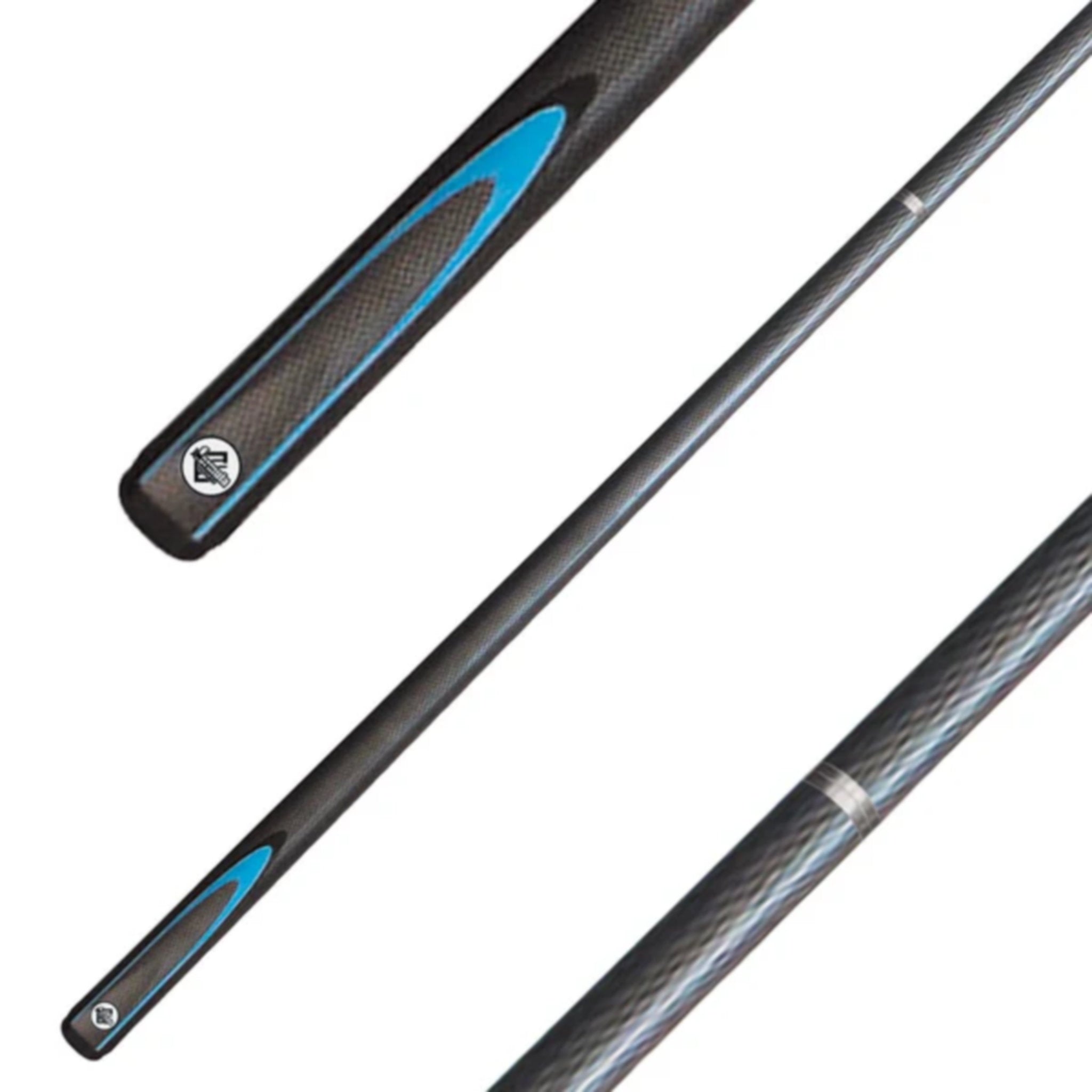 Formula Sports Plain Composite 2 Piece Pool Cue - Charcoal