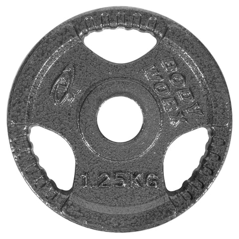 Bodyworx 1.25kg Ezy Grip Cast Iron Weight Plate