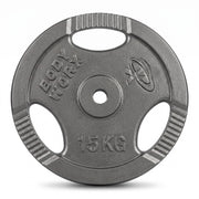 Bodyworx Ezy Grip Cast Iron Weight Plate – 15kg