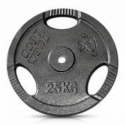 Bodyworx Ezy Grip Cast Iron Weight Plate – 25kg