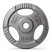 Bodyworx Ezy Grip Cast Iron Weight Plate – 5kg