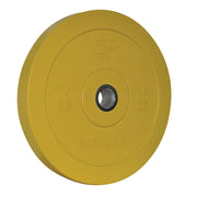 Bodyworx Rubber Coloured Olympic Bumper Plate - 15kg
