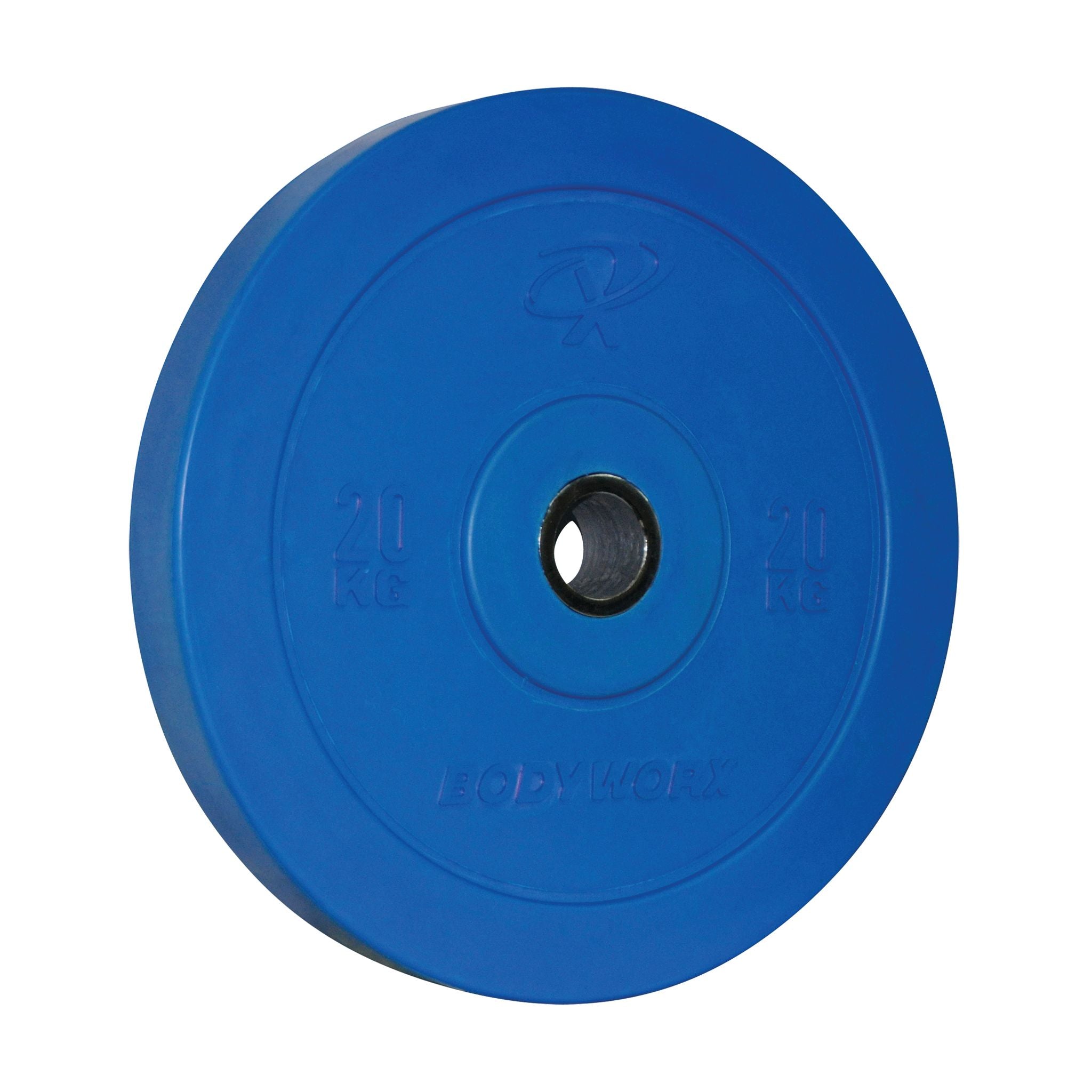 Bodyworx Rubber Coloured Olympic Bumper Plate - 20kg