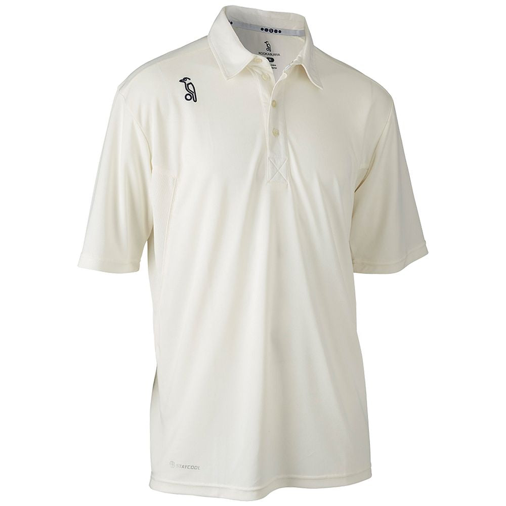 Kookaburra Pro Active Short Sleeve Mens Cricket Shirt
