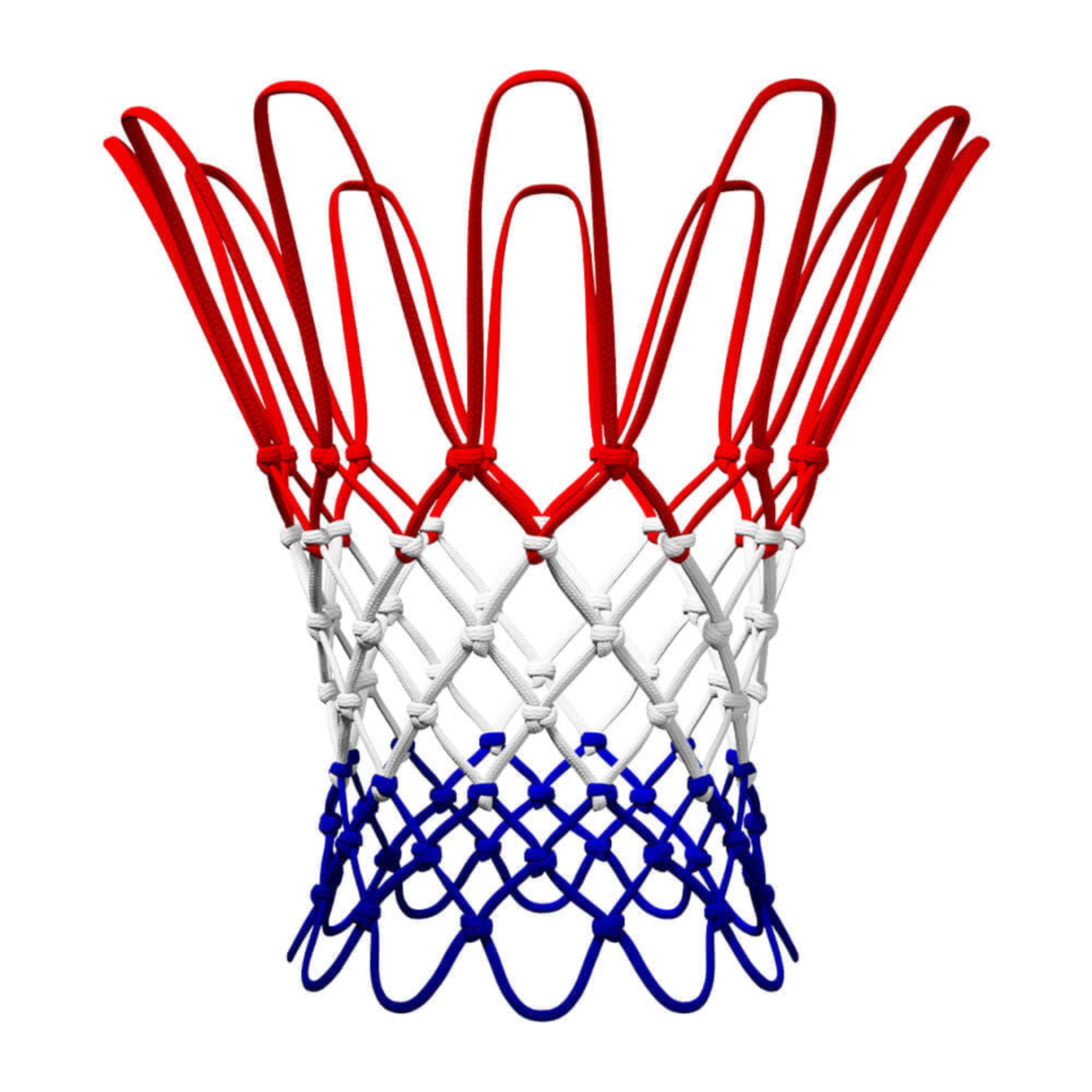 Spalding Heavy Duty Basketball Net in Red/White/Blue