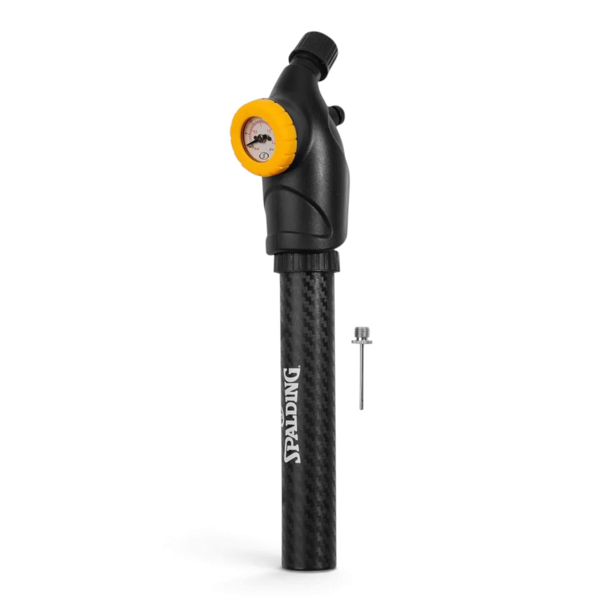 Spalding 8.5Inch Dual Action Pump With Ball Pressure Gauge