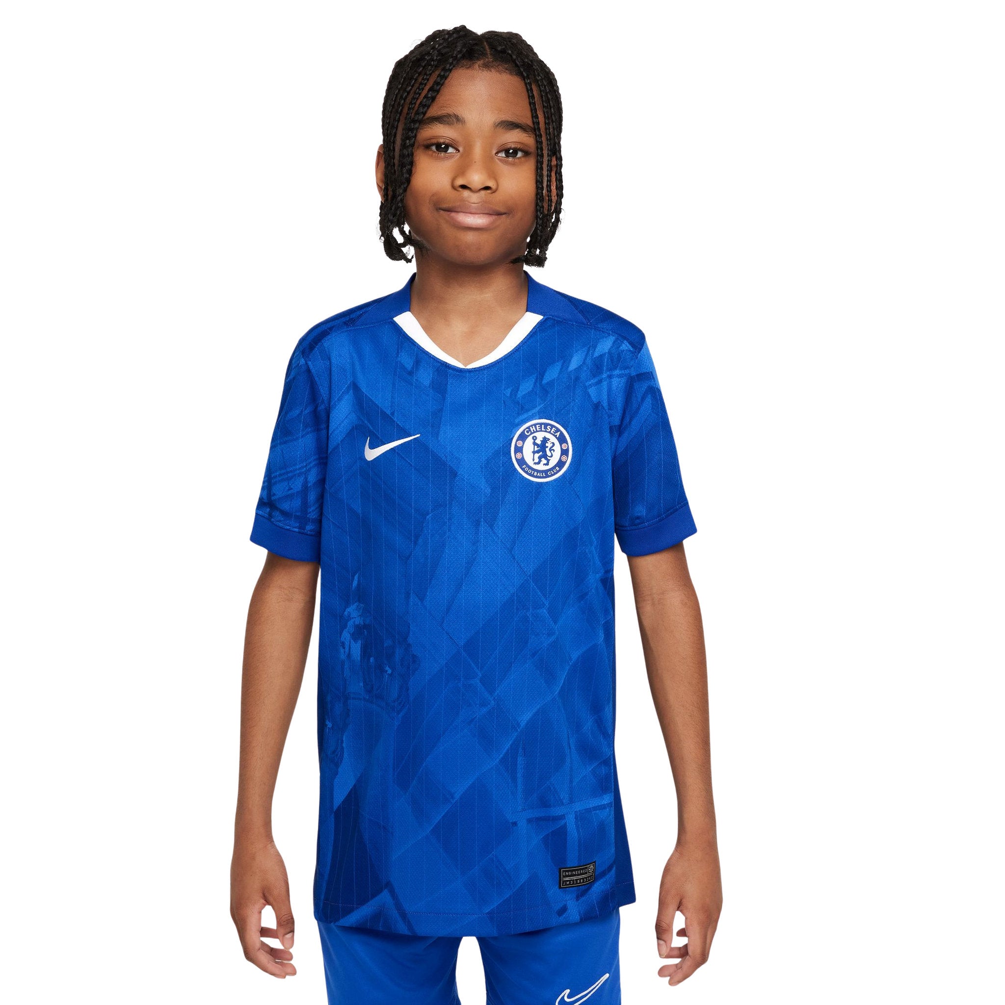 Nike Chelsea FC 2025/26 Stadium Home Dri-FIT Kids Soccer Replica Jersey