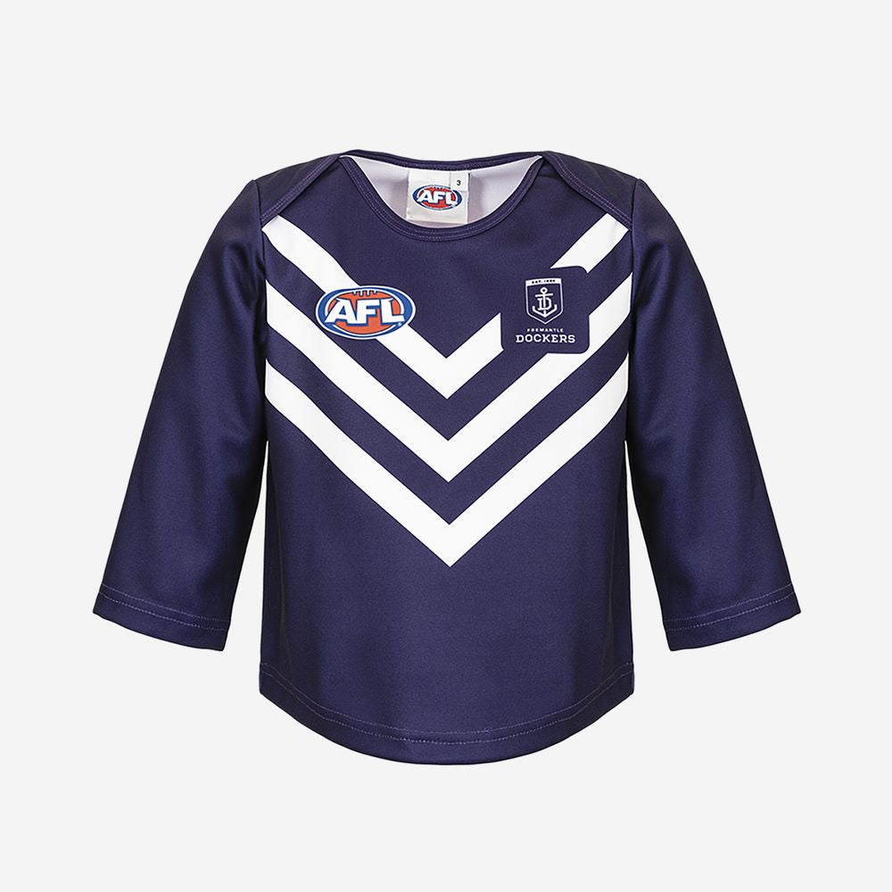 AFL Fremantle Dockers Toddlers Replica Long Sleeve Jersey