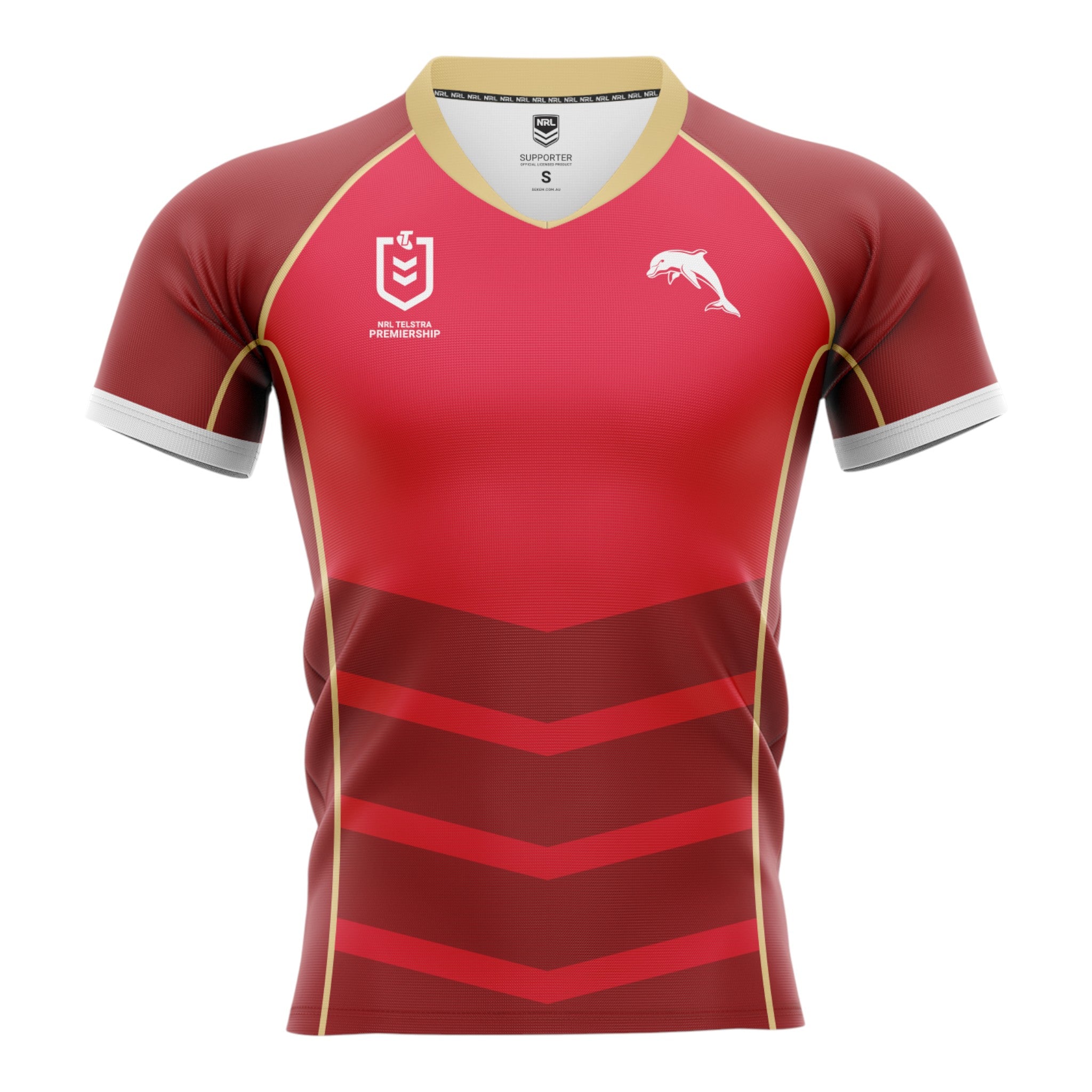 NRL Supporter Adult Jersey - Redcliffe Dolphins