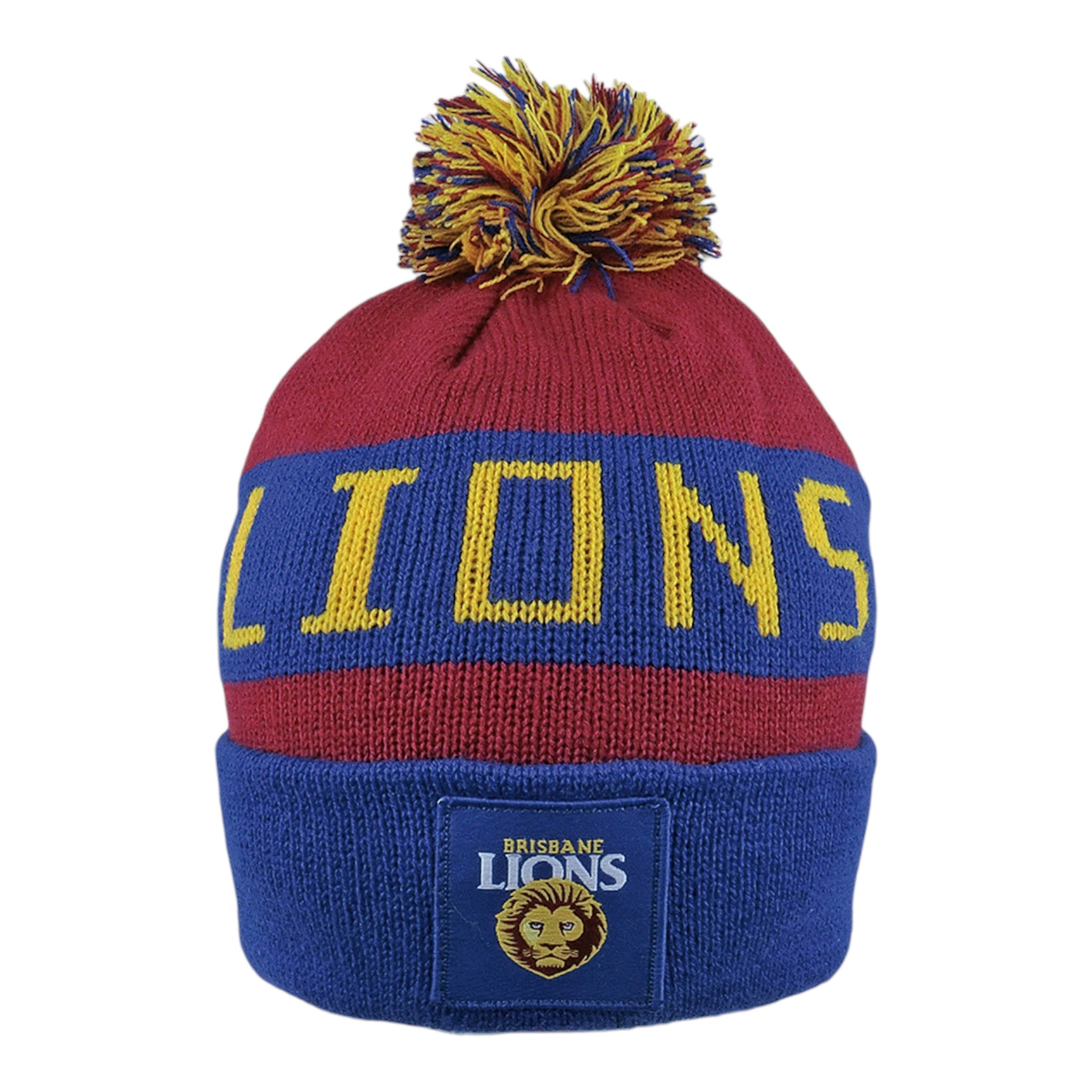 AFL Bar Beanie - Brisbane Lions