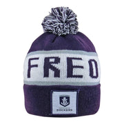AFL Bar Beanie - Fremantle Dockers