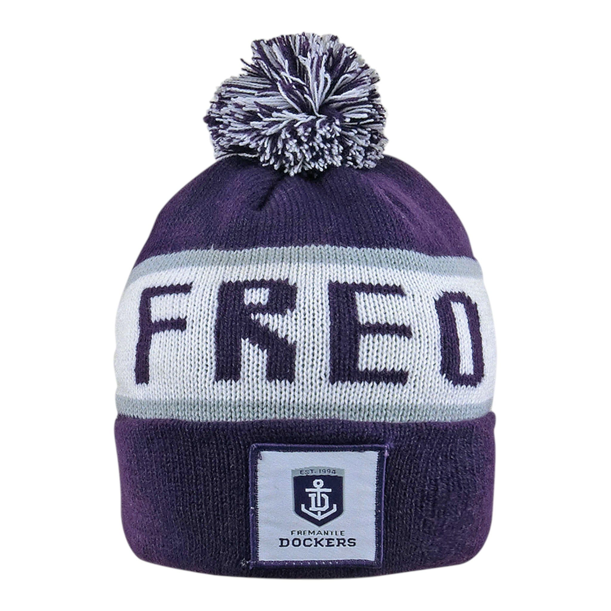 AFL Bar Beanie - Fremantle Dockers