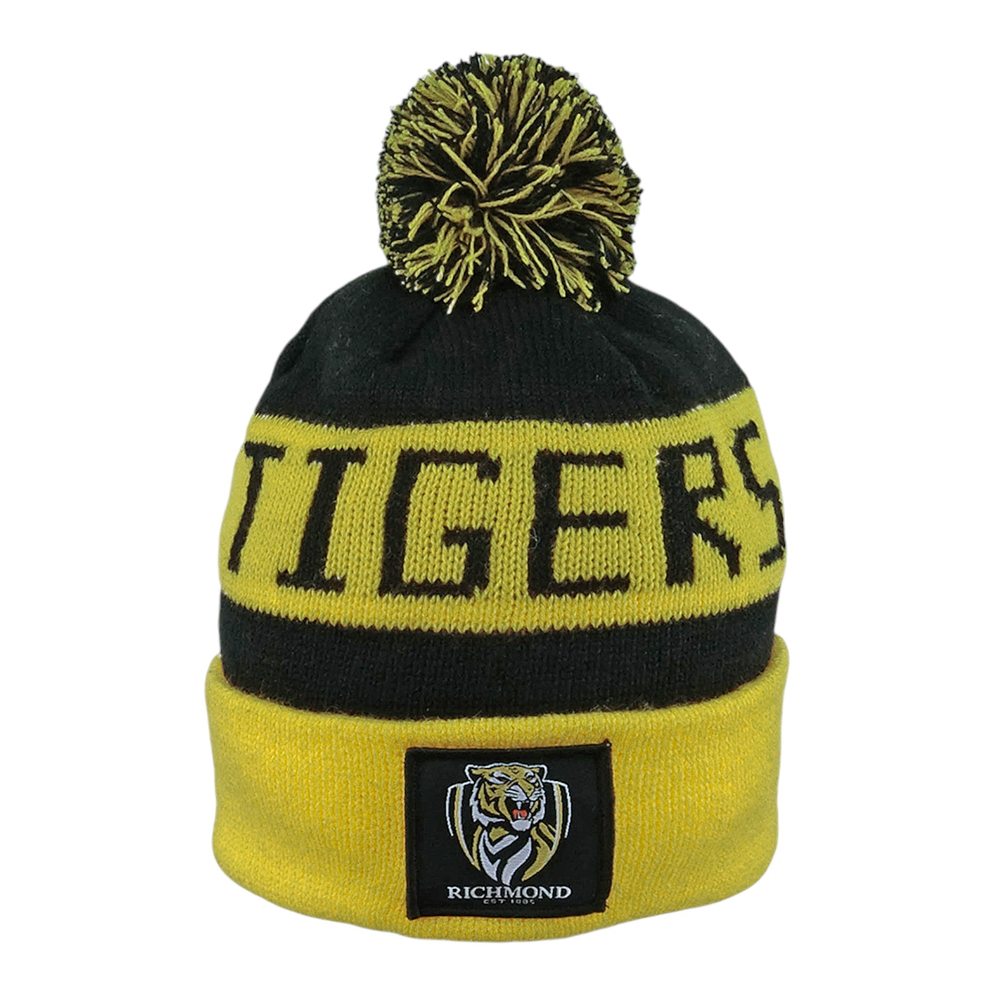 AFL Bar Beanie - Richmond Tigers