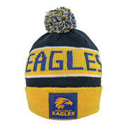 AFL Bar Beanie - West Coast Eagles
