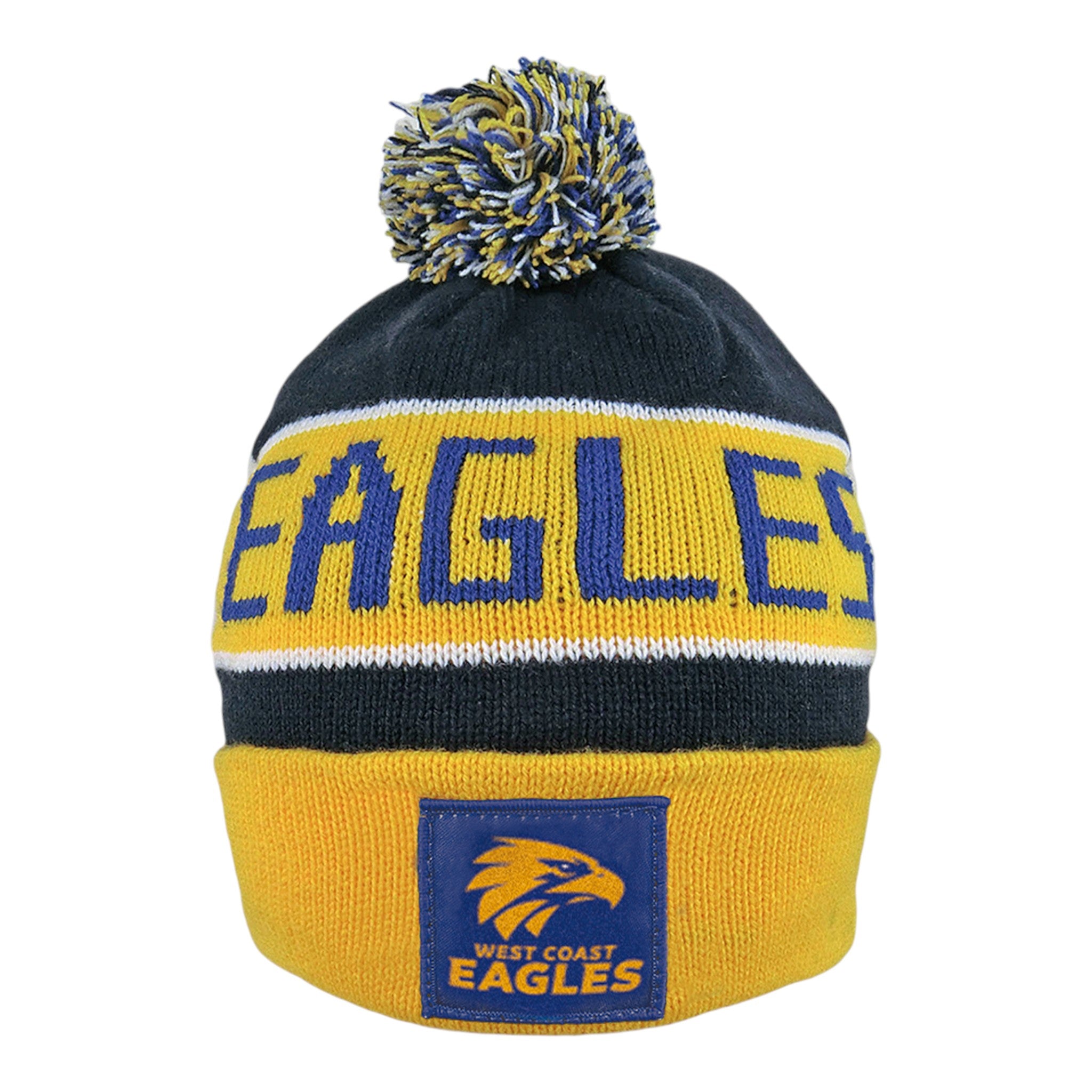 AFL Bar Beanie - West Coast Eagles