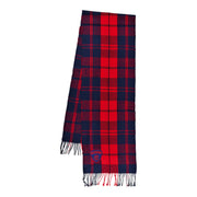 AFL Tartan Scarf - Melbourne Demons