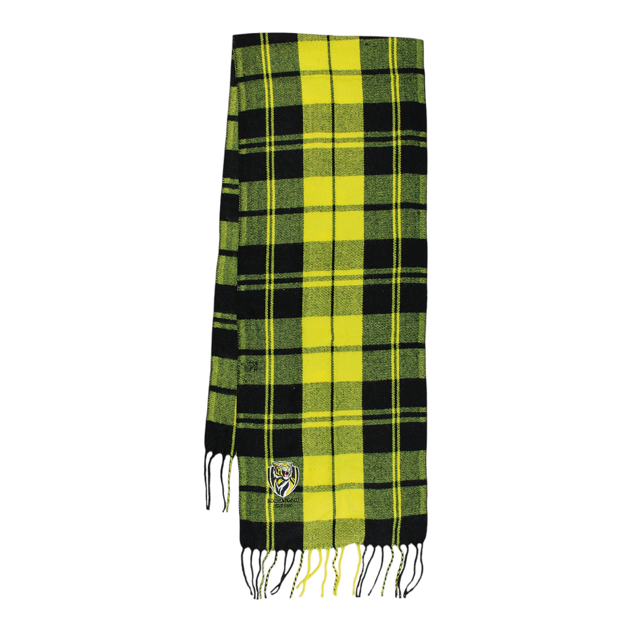 AFL Tartan Scarf - Richmond Tigers