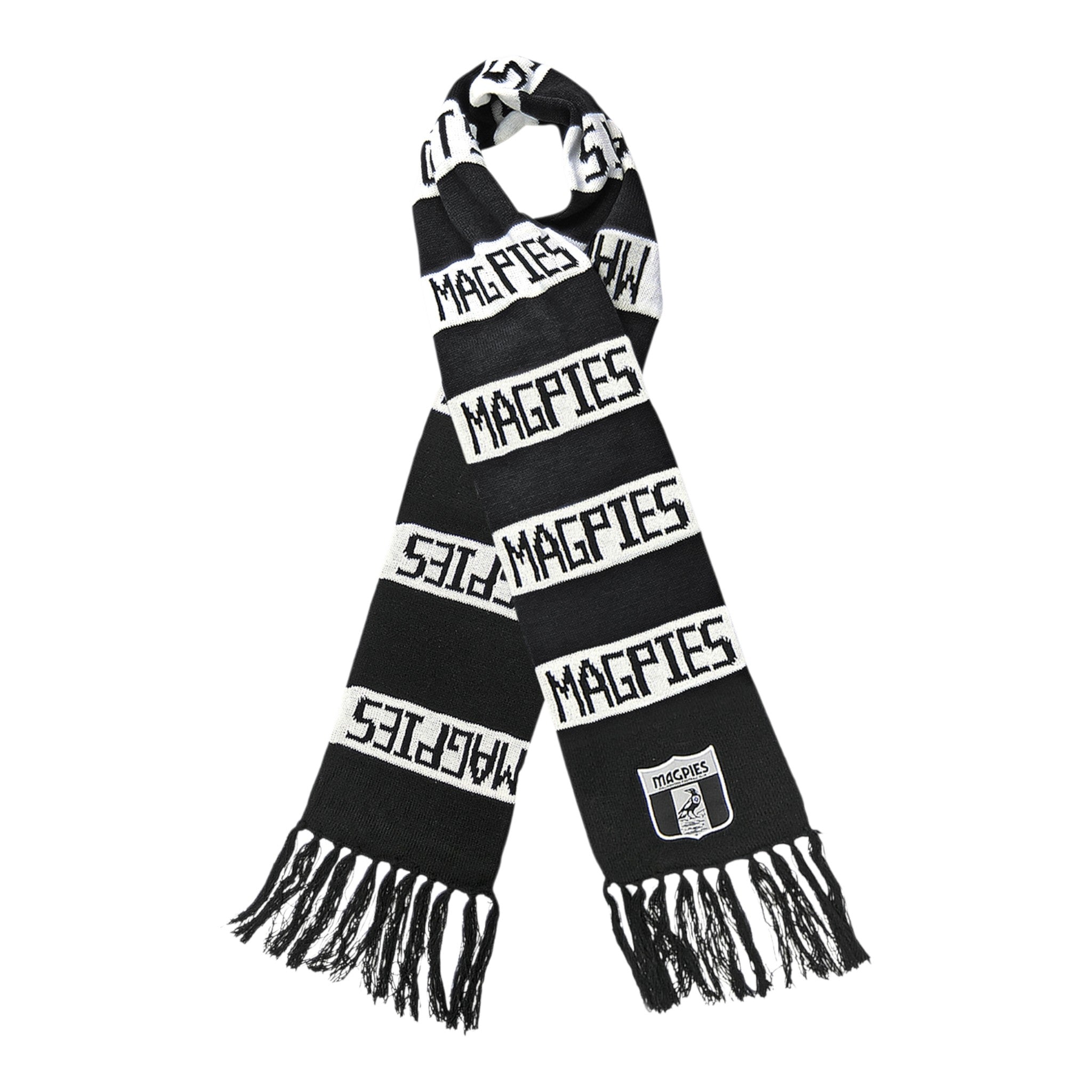 AFL Heritage Bar Scarf - Collingwood Magpies