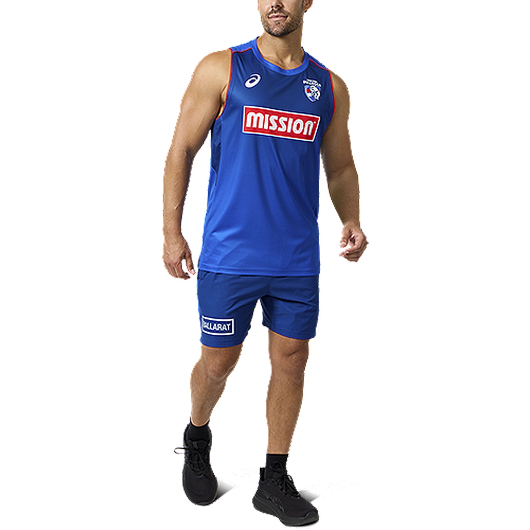 ASICS AFL Western Bulldogs Mens Training Tank