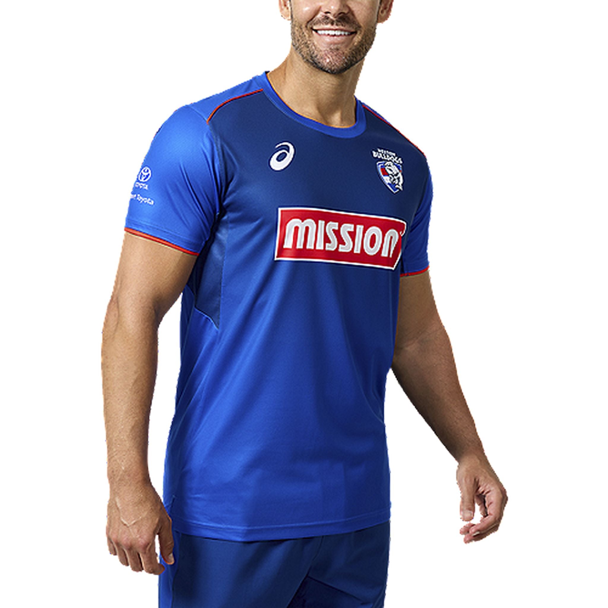 ASICS AFL Western Bulldogs Mens Training Tee