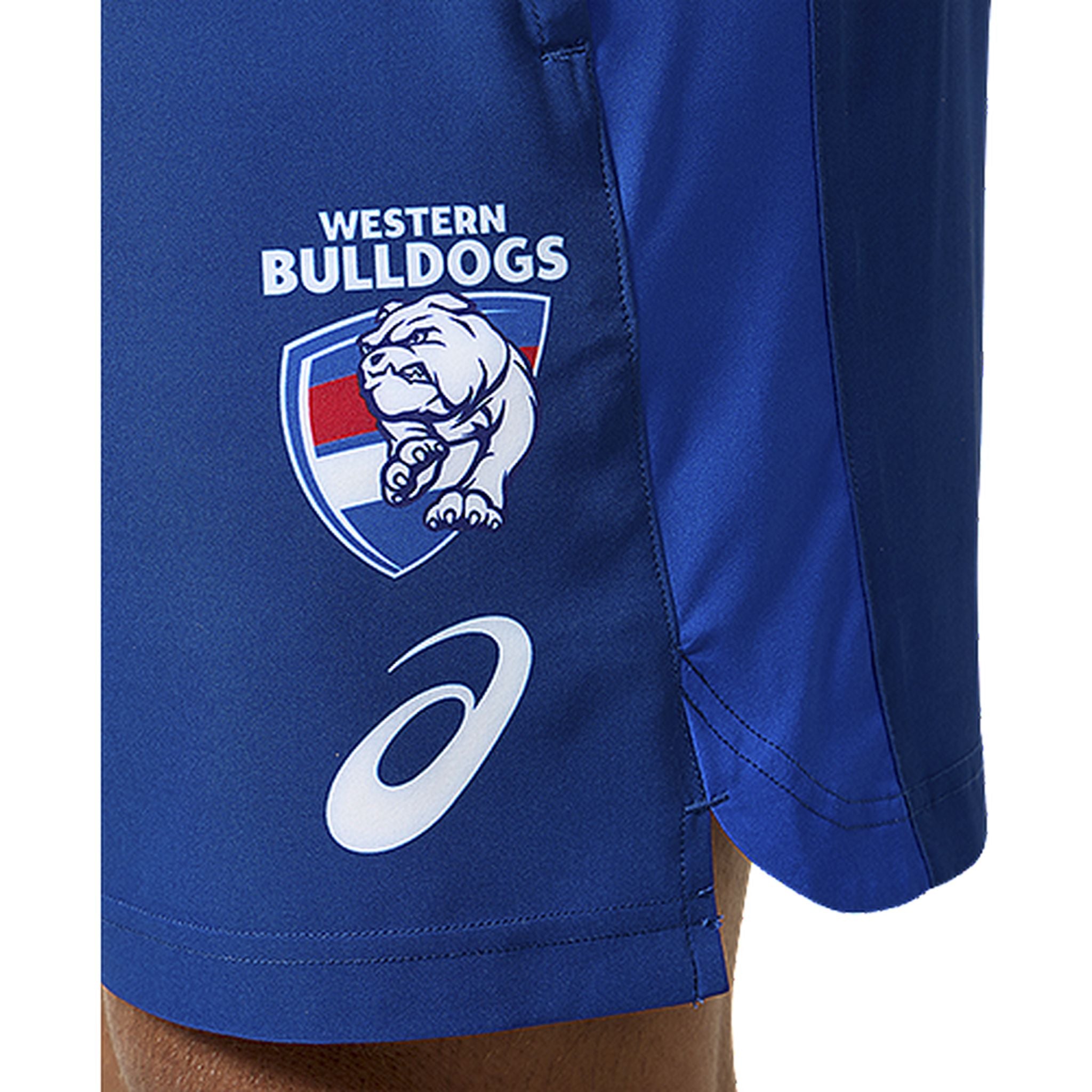ASICS AFL Western Bulldogs Replica Mens Gym Shorts